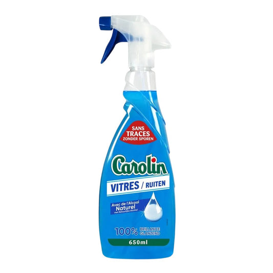 Carolin - Ontvetter - Spray - Vitres - Natuurlijke Alcohol - 650ml