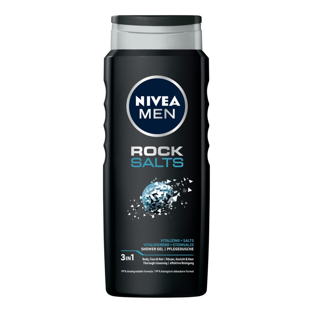 Nivea Men - Douchegel - Rock Salts - 500ml