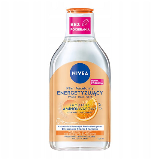 Nivea - Micellair Water - Energizing - Amino Acid Complex - 400ml