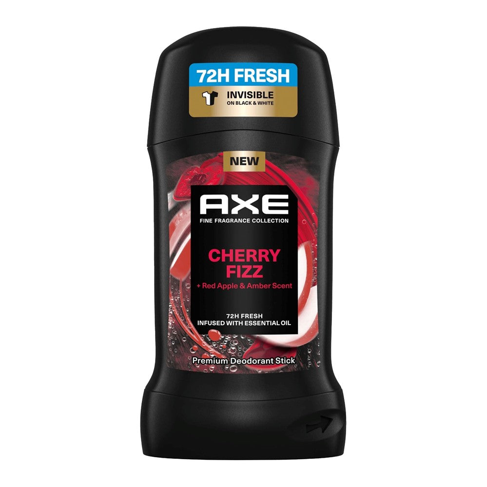 Axe - Deodorant - Stick - Cherry Fizz - Red Apple & Amber Scent - 50ml