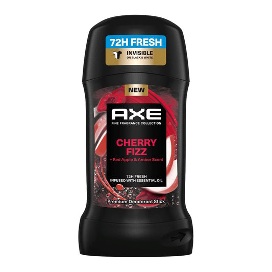 Axe - Deodorant - Stick - Cherry Fizz - Red Apple & Amber Scent - 50ml
