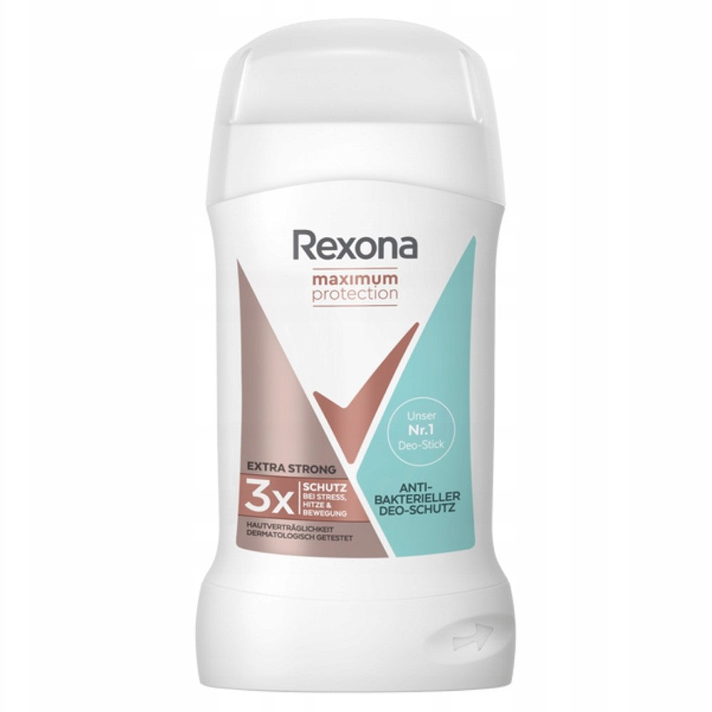 Rexona - Deodorant - Stick - Maximum Protection - Anti Bacterial - Extra Strong - 40ml