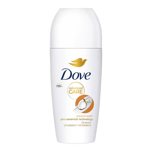 Dove - Deodorant - Roller - Advanced Care - Coconut Scent - 50ml