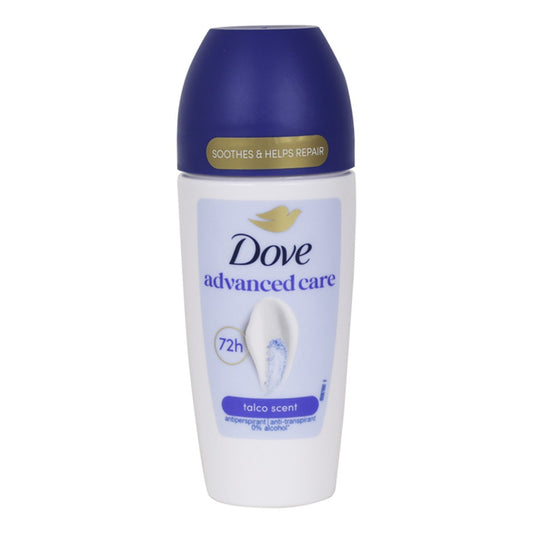 Dove - Deodorant - Roller - Advanced Care - Talco Scent - 72h - 50ml