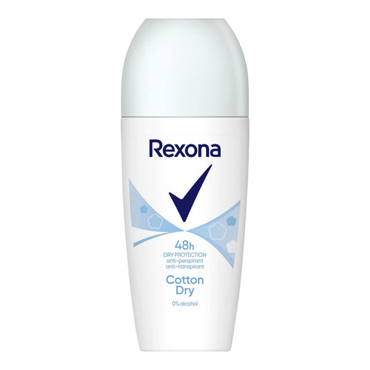Rexona - Deodorant - Roller - Cotton Dry - 50ml