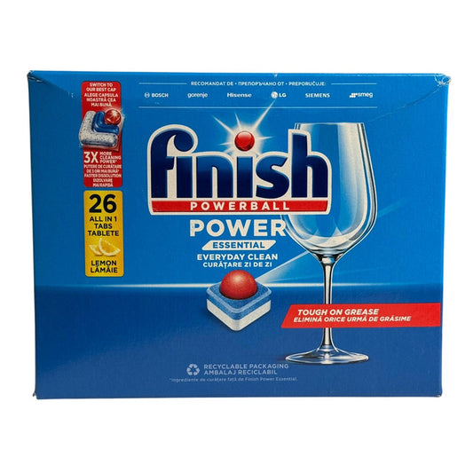 Finish Powerball - Vaatwas - Capsule - Power Essential - Lemon - 26Wb/338g