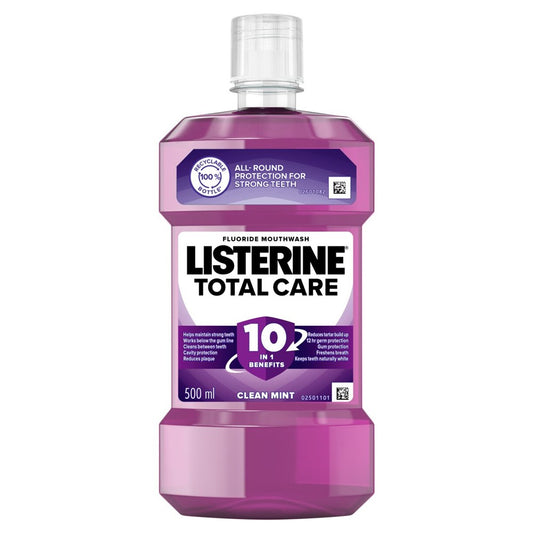Listerine - Mondwater - Total Care - 10in1 - Clean Mint - 500ml
