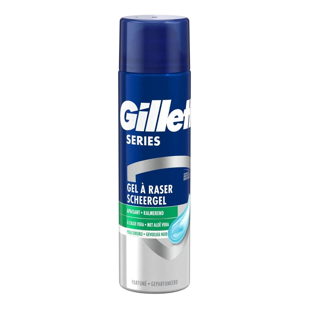 Gillette - Scheergel - Sensitive - With Aloe Vera - 200ml
