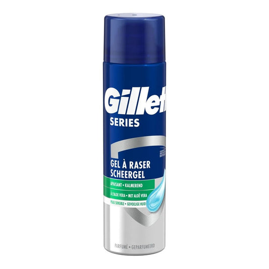 Gillette - Scheergel - Sensitive - With Aloe Vera - 200ml