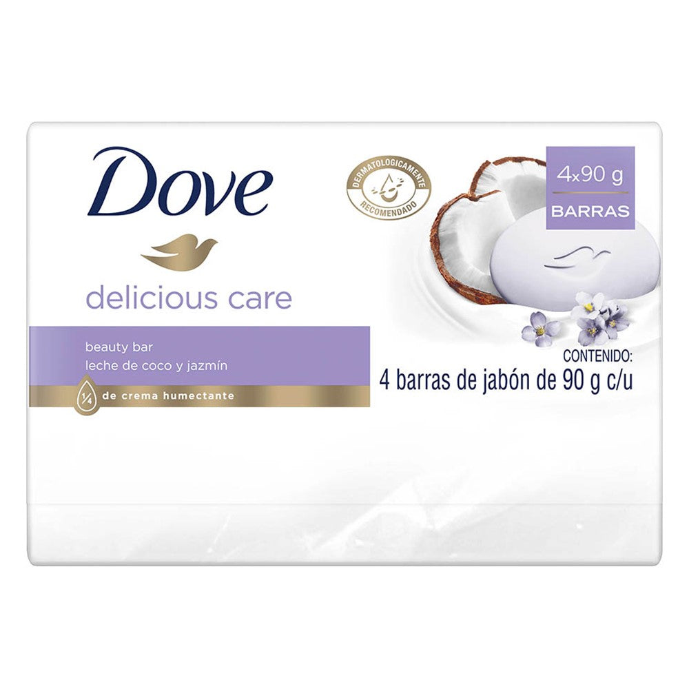 Dove - Zeeptablet - Delicious Care - Coconut Milk - 4x90g