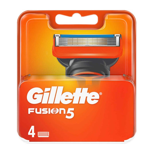 Gillette Fusion5 - Scheermesjes - 5 Messen - 4 Stuks