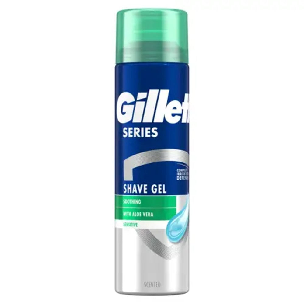 Gillette - Scheergel - Sensetive With Aloe Vera - 200ml