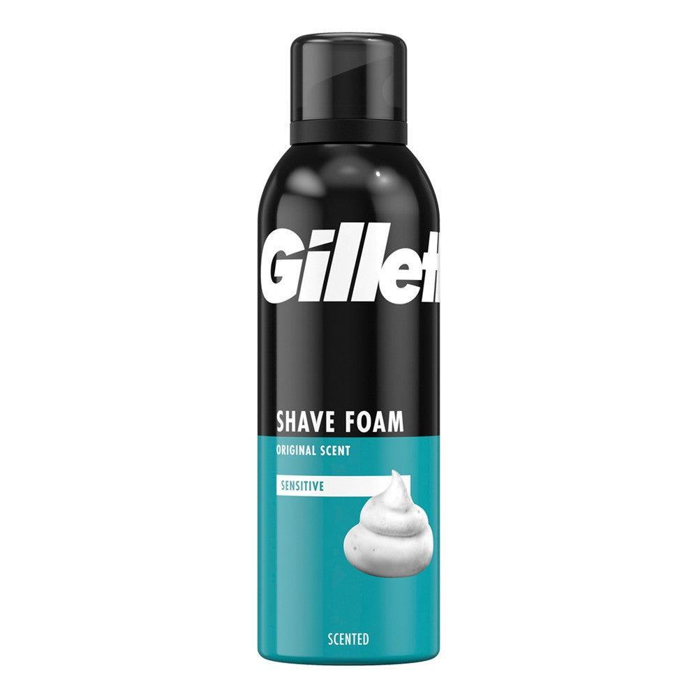 Gillette - Scheerschuim - Sensitive - Original Scent - 200ml