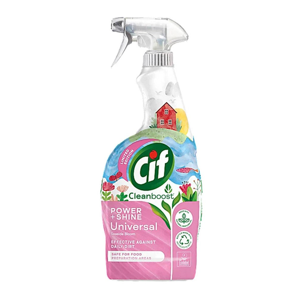 Cif Clean Boost - Allesreiniger - Spray - Power + Shine - Universal - 750ml