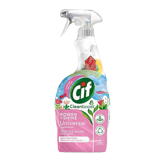 Cif Clean Boost - Allesreiniger - Spray - Power + Shine - Universal - 750ml