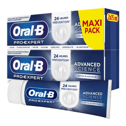 Oral B Pro Expert - Tandpasta - Advanced Science - Extra Whitening - 2x75ml