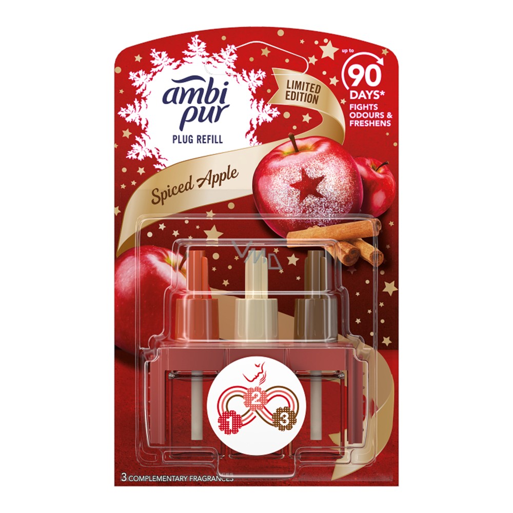 Ambi Pur - Luchtverfrisser - Starterset - 3 Volution - Spiced Apple - 20ml