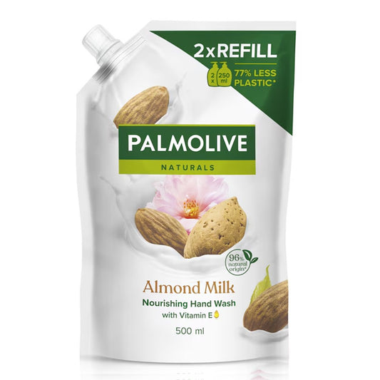 Palmolive - Handzeep - Navulling - Almond Milk - Nourishing With Vitamine E - 500ml
