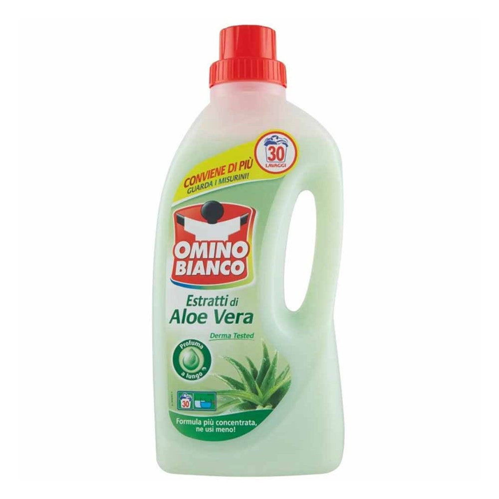 Omino Bianco - Wasmiddel - Vloeibaar - Aloe Vera - 30Wb/1500ml