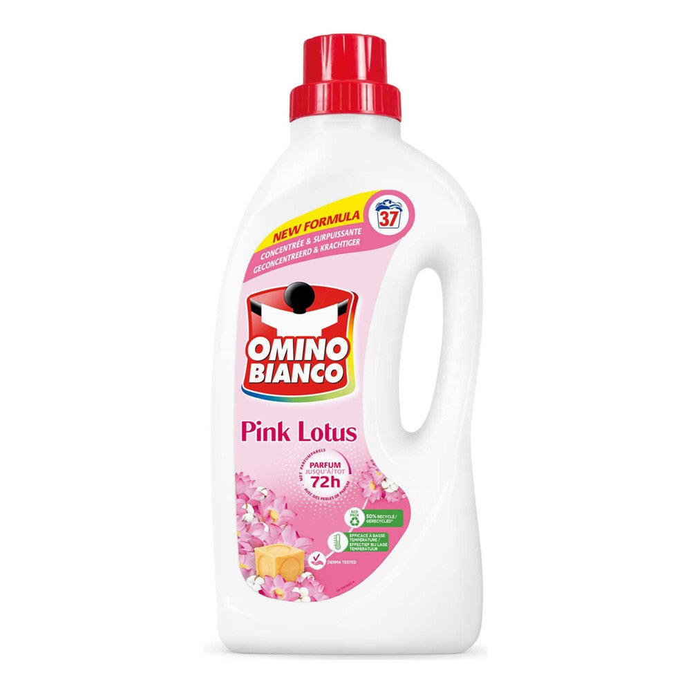 Omino Bianco - Wasmiddel - Vloeibaar - Pink Lotus - 37Wb/1480ml