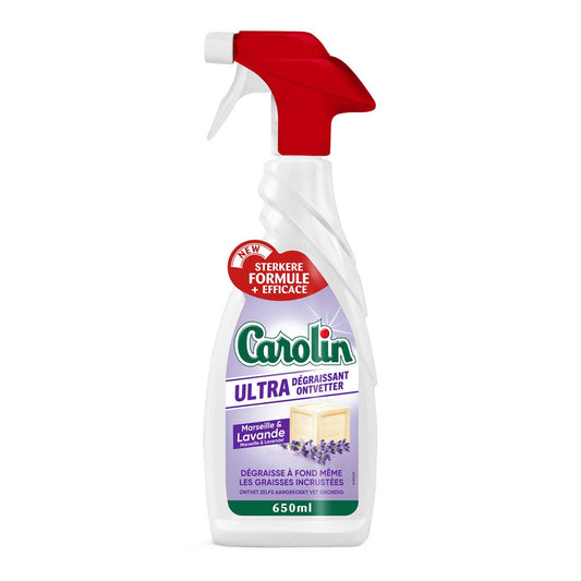 Carolin - Ontvetter - Spray - Ultra Degreaser - Marseille & Lavande - 650ml