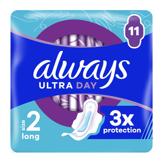 Always - Maandverband - Ultra Day - Long - Size 2  - 11 Stuks