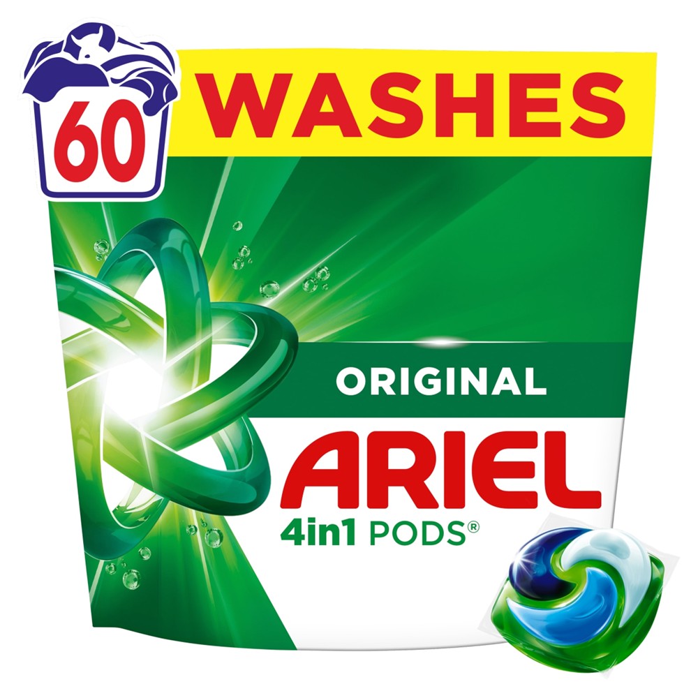 Ariel - Wasmiddel - Pods - Original - 4-in-1 - 60Wb/1044g