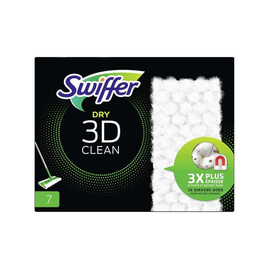 Swiffer - Vloerdoekjes - Dry - 3D Clean - 7 Stuks