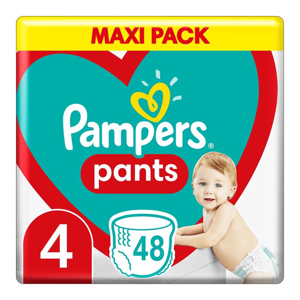 Pampers Baby-Dry - Luiers - Size 4 - 9-15kg - 48 Stuks