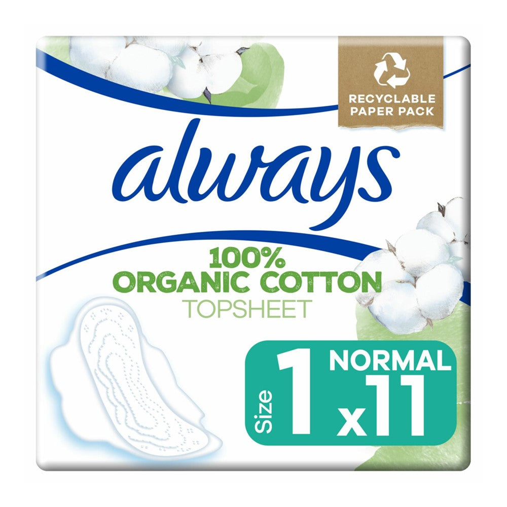 Always - Maandverband - 1 Normal Wings - Cotton Protection - 11 Stuks