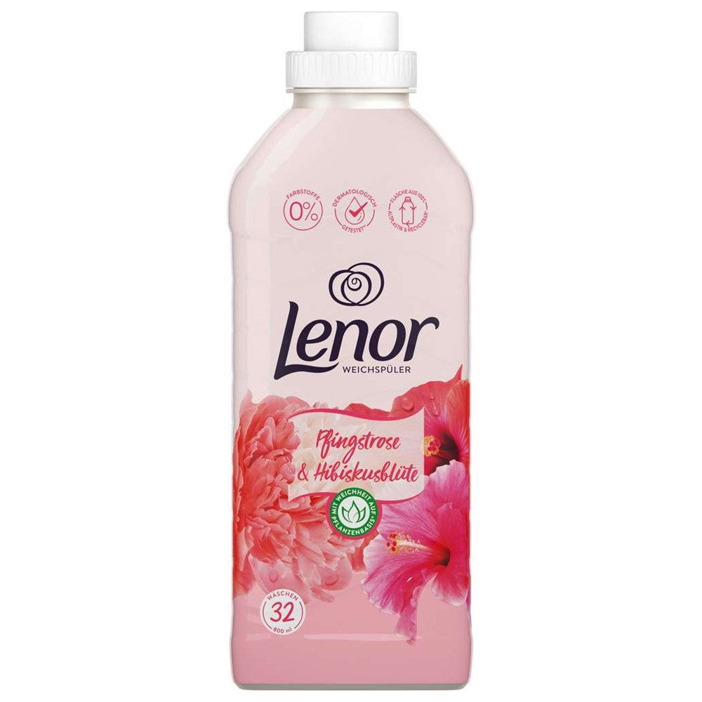 Lenor - Wasverzachter - Vloeibaar - Peony & Hibiscus Flower - 32Wb/800ml