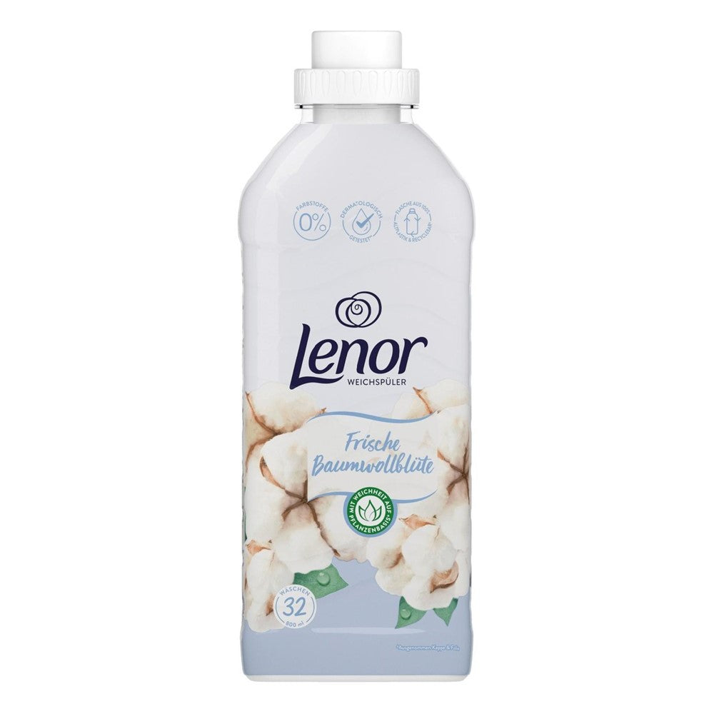 Lenor - Wasverzachter - Vloeibaar - Fresh Cotton - 30Wb/800ml