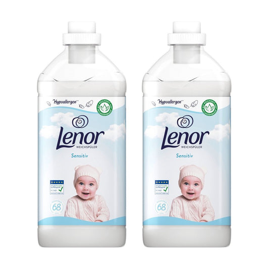 Lenor - Wasverzachter - Vloeibaar - Sensitive - 2 x 68Wb/1.7L