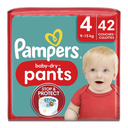 Pampers Baby-Dry - Luiers - Size 4 - 9-15kg - 42 Stuks