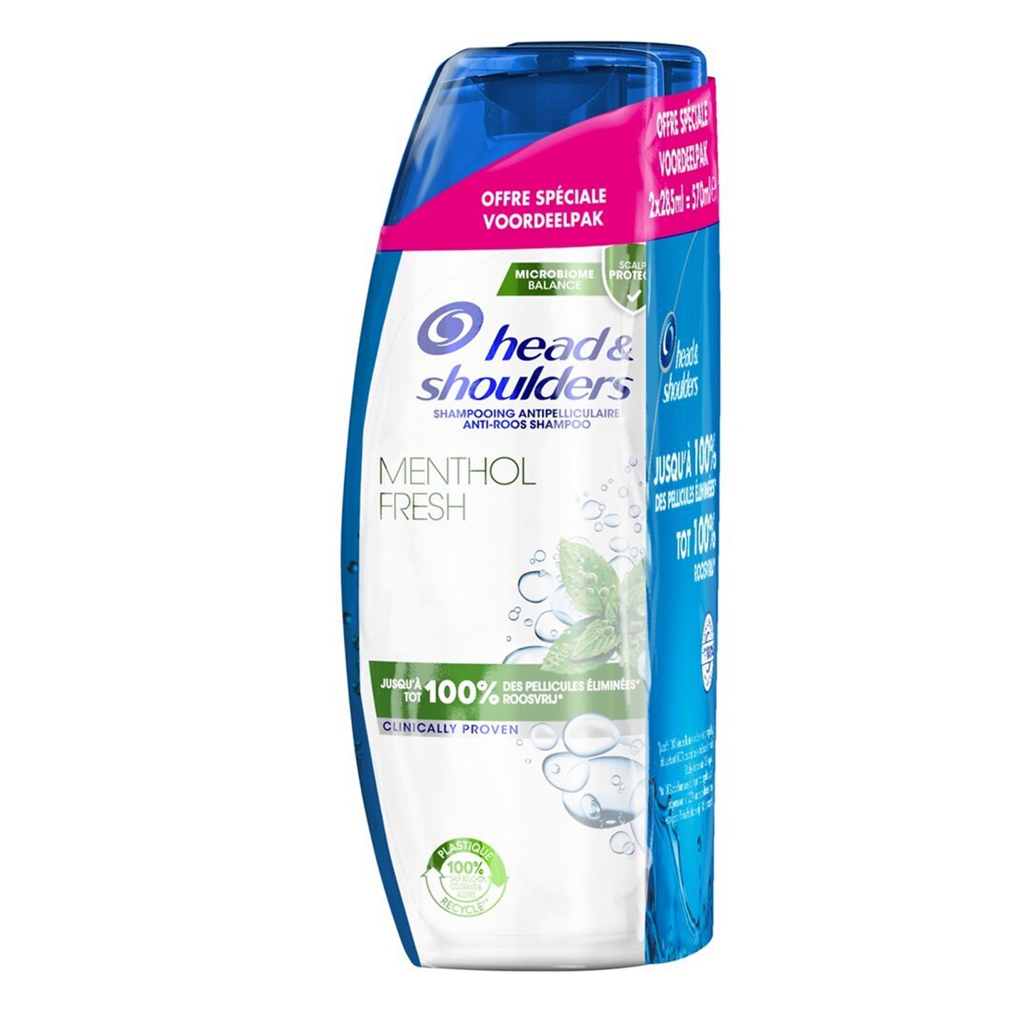 Head & Shoulders - Shampoo - Menthol Fresh - 2x285ml