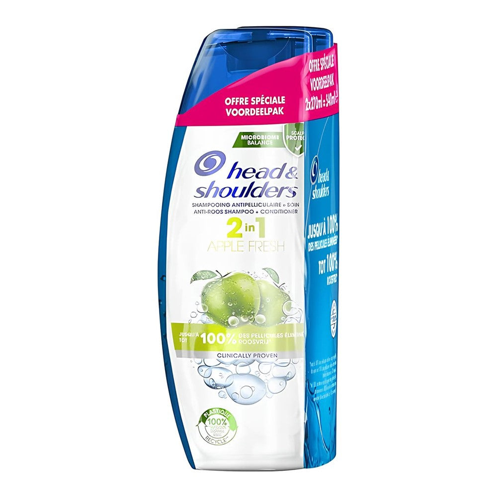 Head & Shoulders - Shampoo - Apple Fresh - 2x285ml