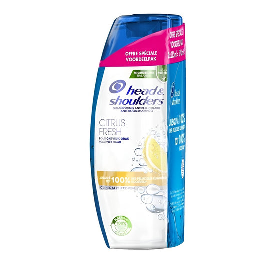 Head & Shoulders - Shampoo - Citrus Fresh - 2x285ml