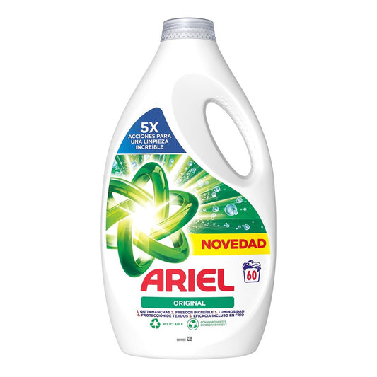 Ariel - Wasmiddel - Vloeibaar - Original - Poder - 60Wb/3000ml