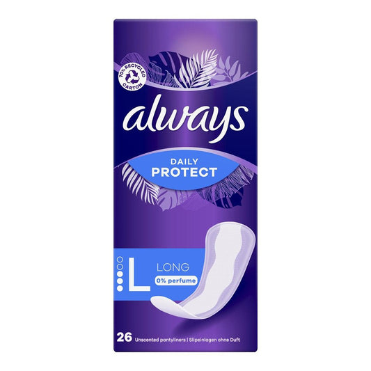 Always Daily Protect - Inlegkruisjes - 3 Long - %0 Perfume - 26 Stuks