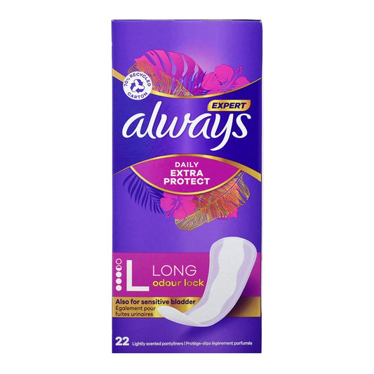Always Expert - Inlegkruisjes - 3.5 Long - Daily Extra Protect - 22 Stuks