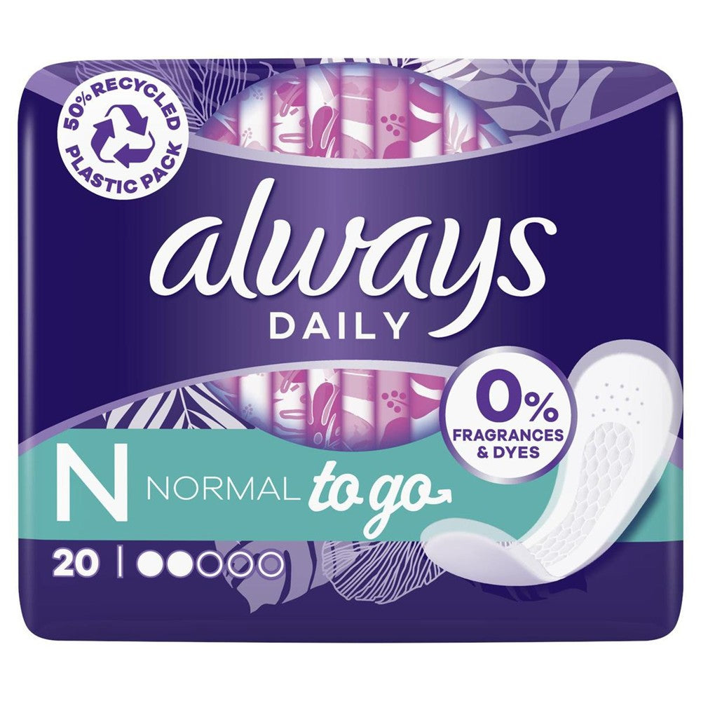 Always - Inlegkruisjes - 2 Normal - Daily Fresh - 20 Stuks