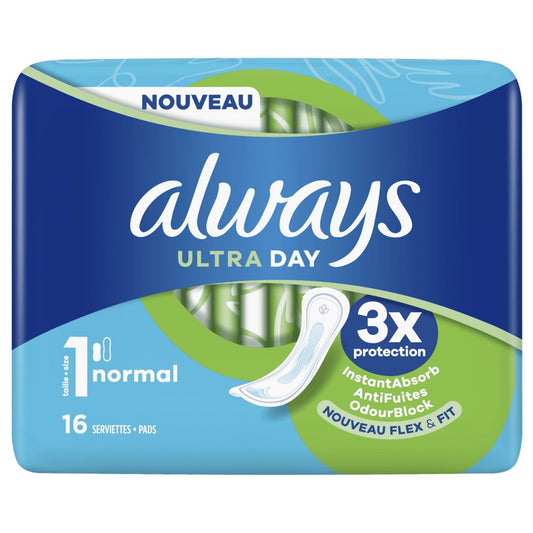 Always - Maandverband - 1 Normal - Ultra Day - 16 Stuks