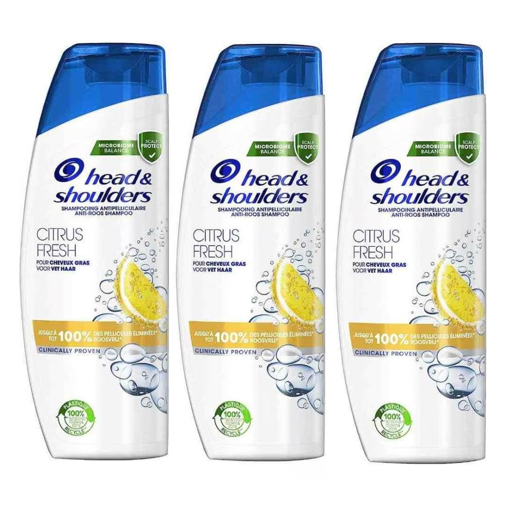 Head & Shoulders - Shampoo - Citrus Fresh - 3x500ml