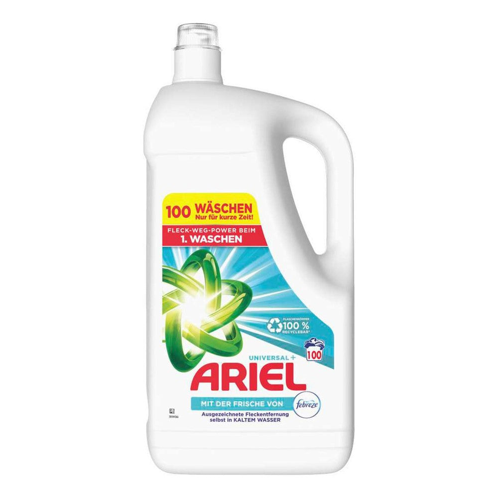 Ariel - Wasmiddel - Vloeibaar - Universal+ - Febreze - Cool Clean - 100Wb/5000ml