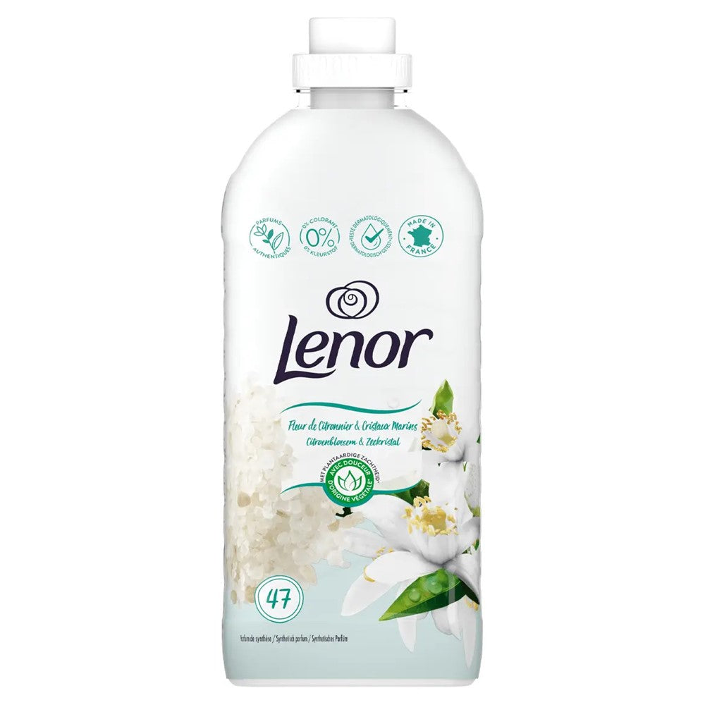 Lenor - Wasverzachter - Vloeibaar - Citroenbloesem & Zeekristal - 47Wb/987ml