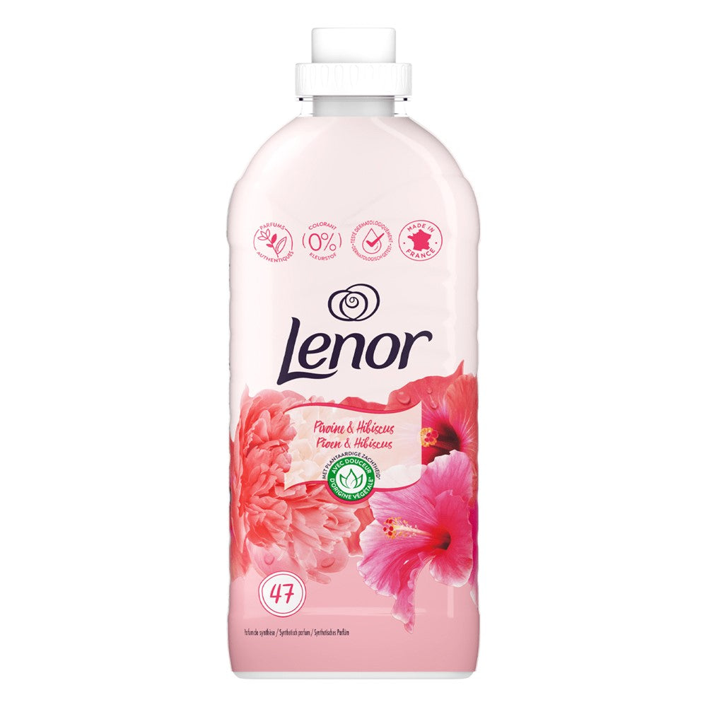 Lenor - Wasverzachter - Vloeibaar - Peony & Hibiscus Flower - 47Wb/987ml