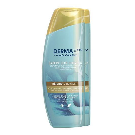 Head & Shoulders - Shampoo - DermaXPRO - Repair - 2x225ml