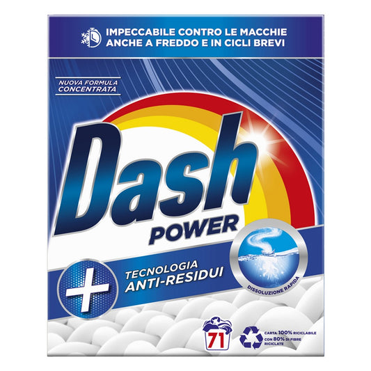 Dash - Wasmiddel - Waspoeder - Anti-Residue Technology - 71Wb/3550g