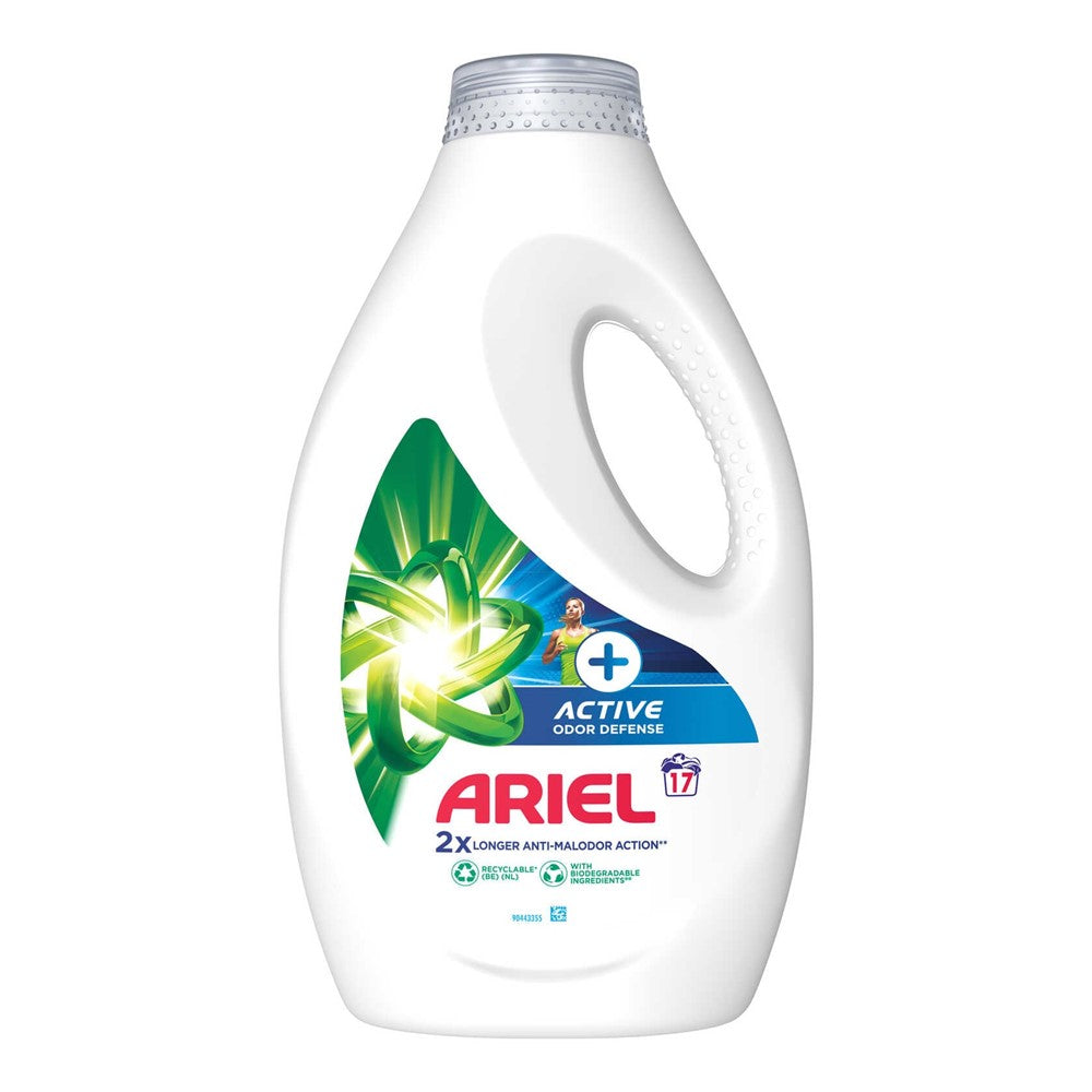 Ariel - Wasmiddel - Vloeibaar - Active Odor Defense - 17Wb/765ml