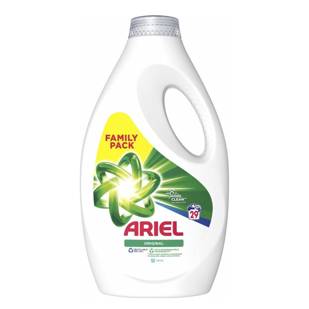 Ariel - Wasmiddel - Vloeibaar - Cool Clean - Original - 29Wb/1305ml